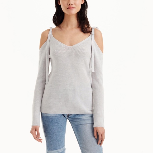 Club Monaco Zeeva Cold-shoulder Sweater - Picture 1 of 4